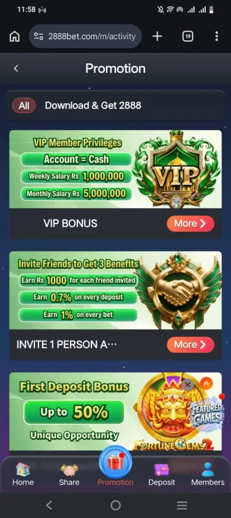 2888bet game latest version in Pakistan