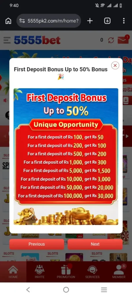 Download 5555bet game V(3.1) for Android